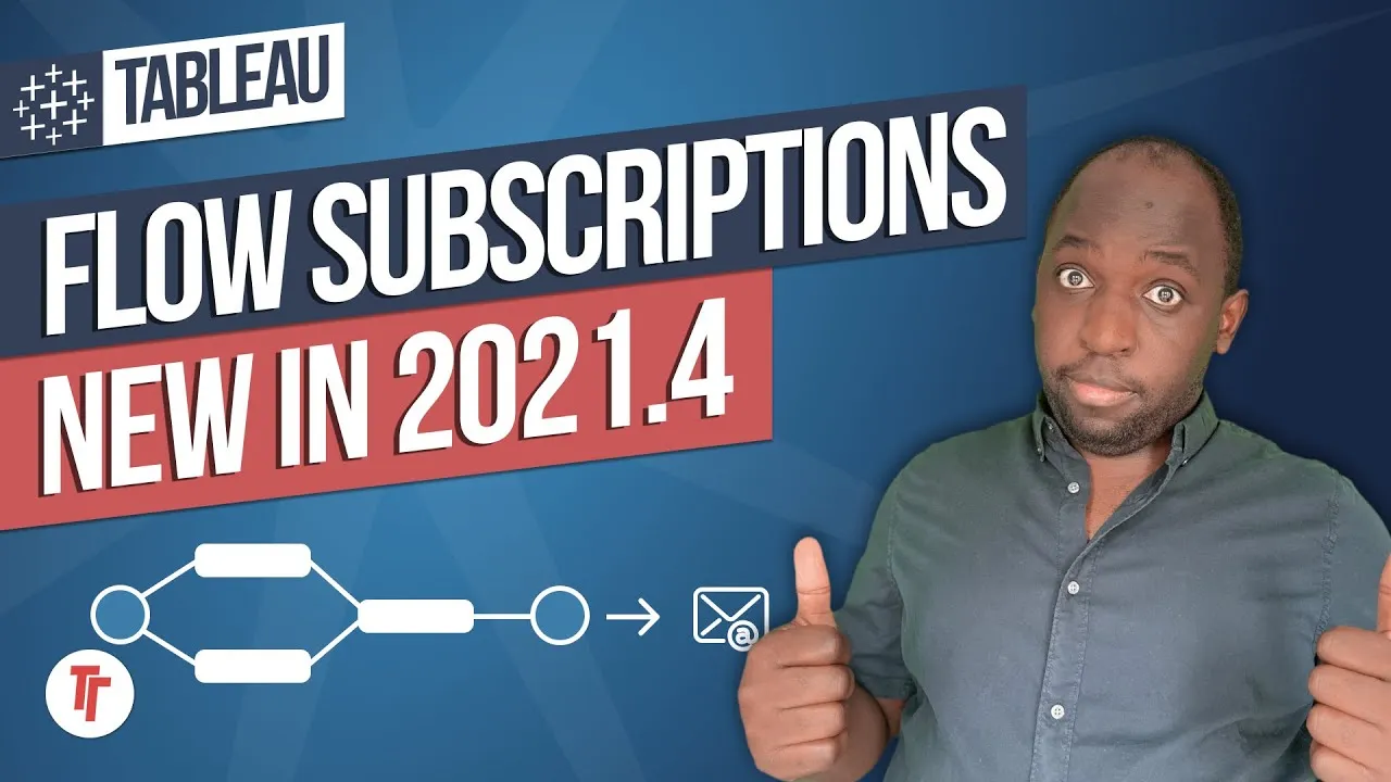 Subscription emails for flow completion Tableau Prep