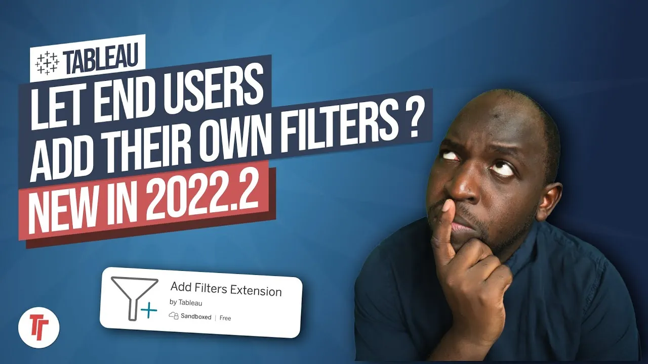 Let end-users show and hide filters and more with this extension | What's new Tableau 2022.3
