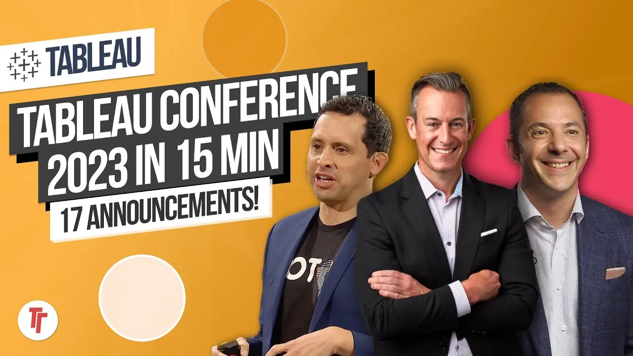 Tableau Conference 2023 Keynote Roundup