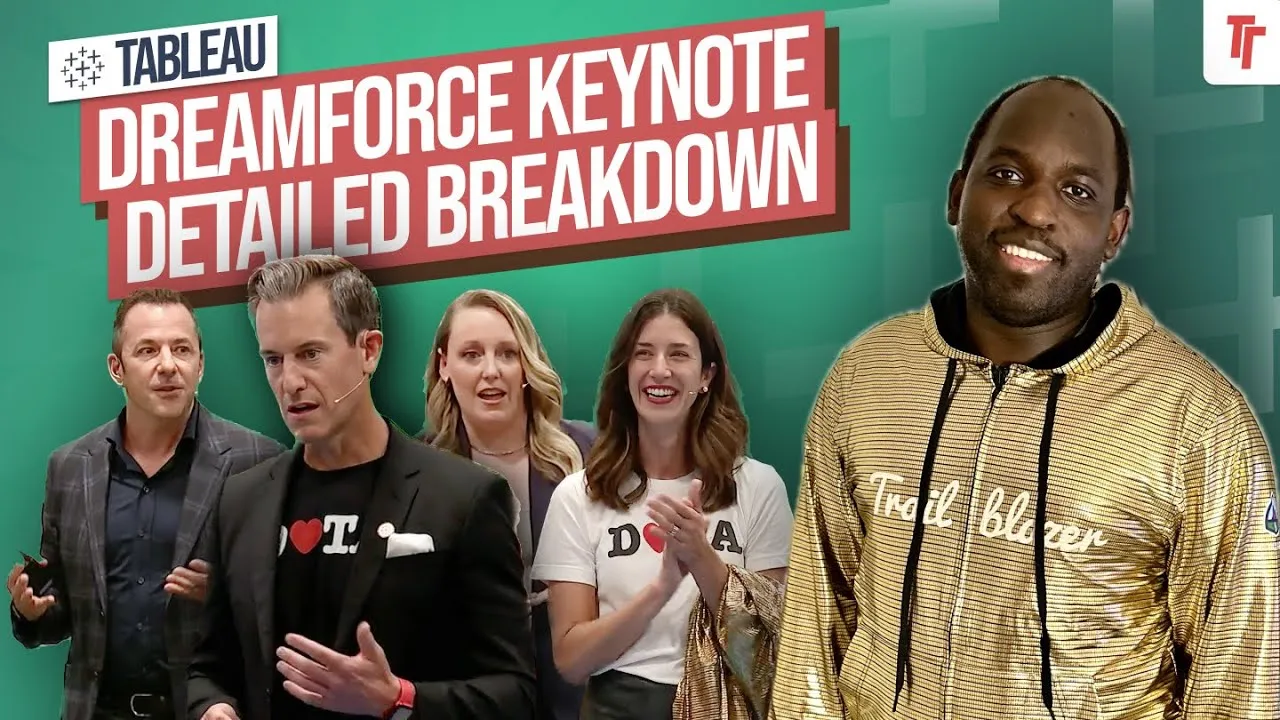 Dreamforce Tableau Keynote detailed breakdown: Dreamforce 23