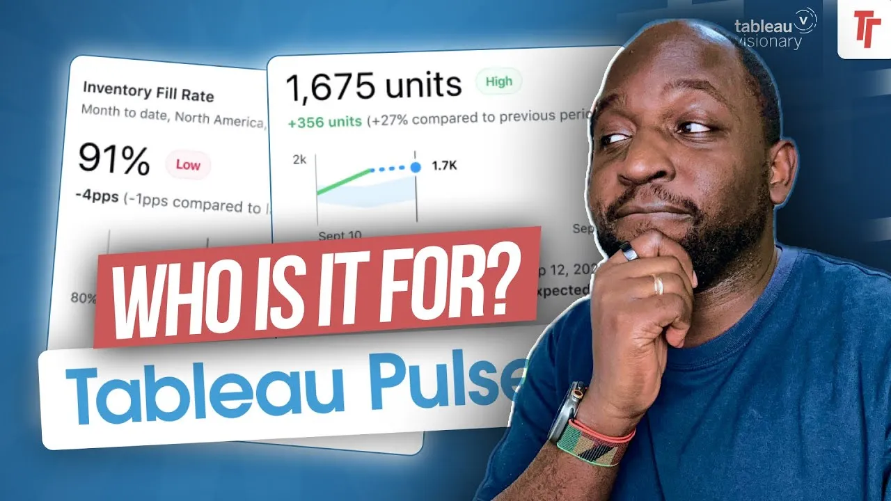 Who is Tableau Pulse for? | New in tableau 2024.1