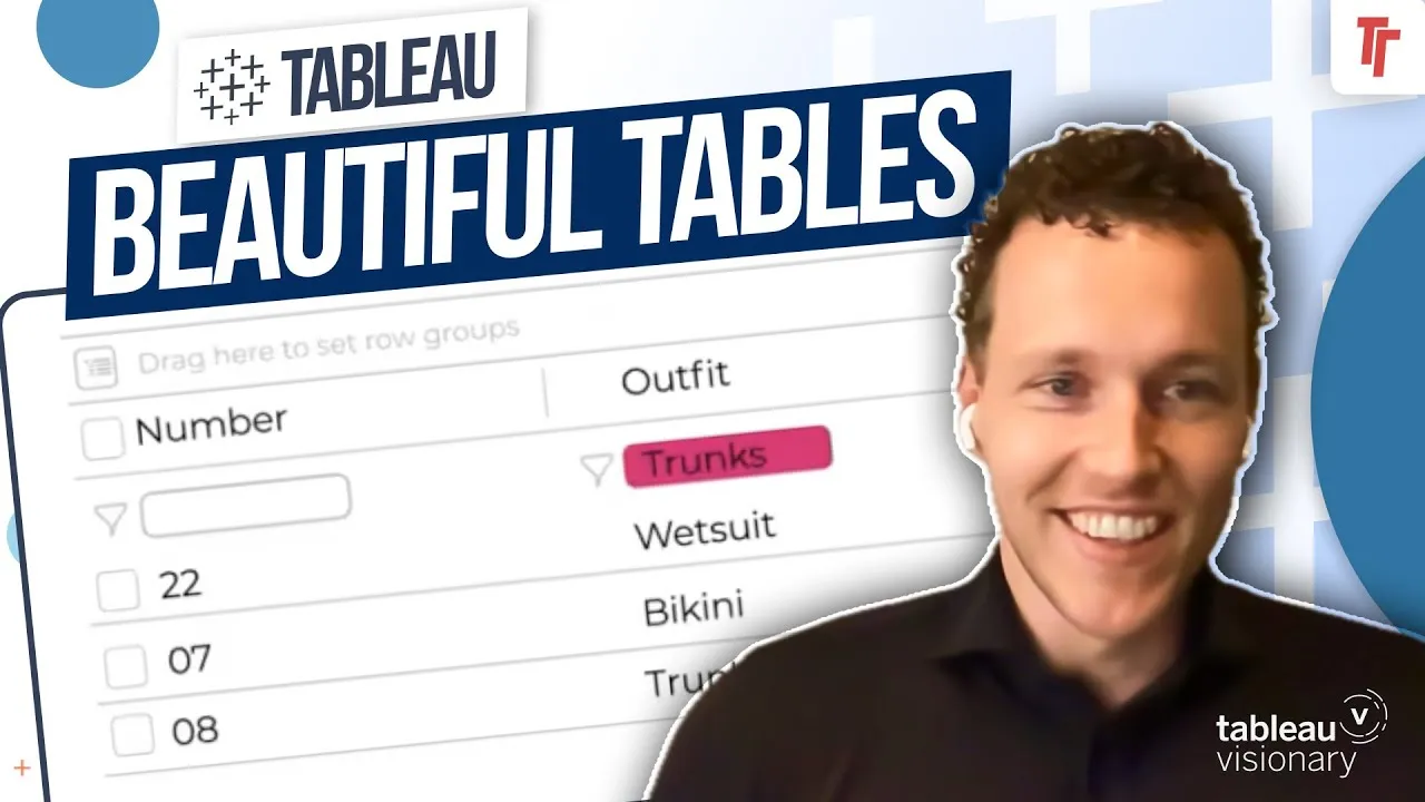 Unlocking Tableau's Potential: Supertables in Tableau 2024.2 by Infotopics with Merljin Buit