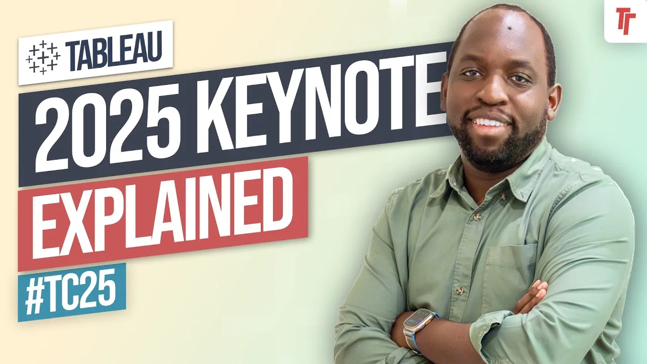 Tableau 2025 Keynote Summary | Sandiego