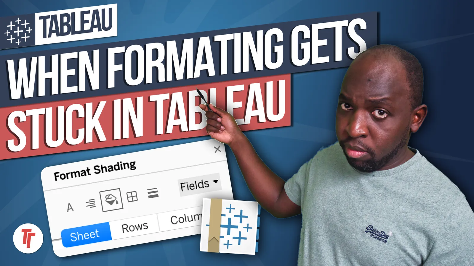 Where to look when formatting gets stuck in Tableau