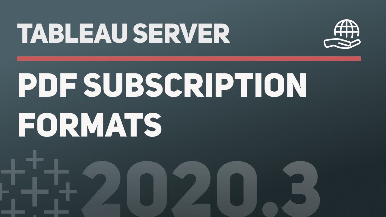 Change formats for PDF subscriptions