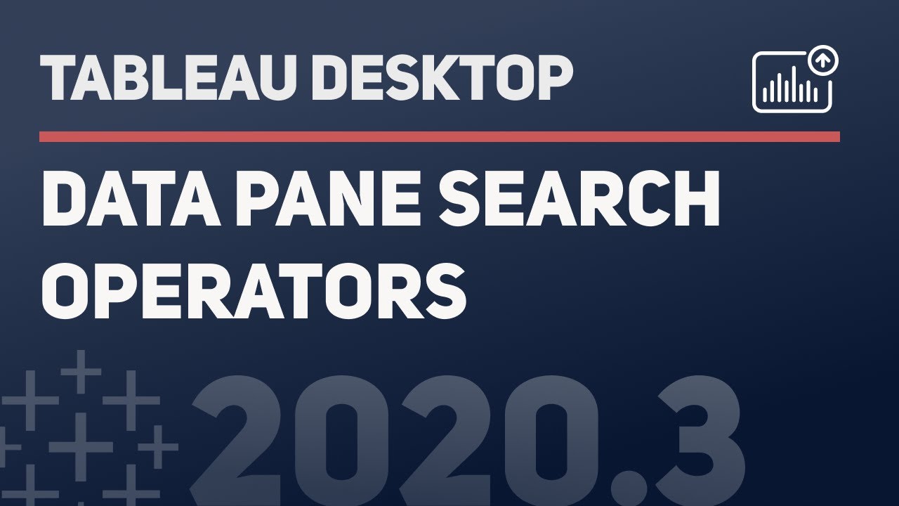 Data pane search operators