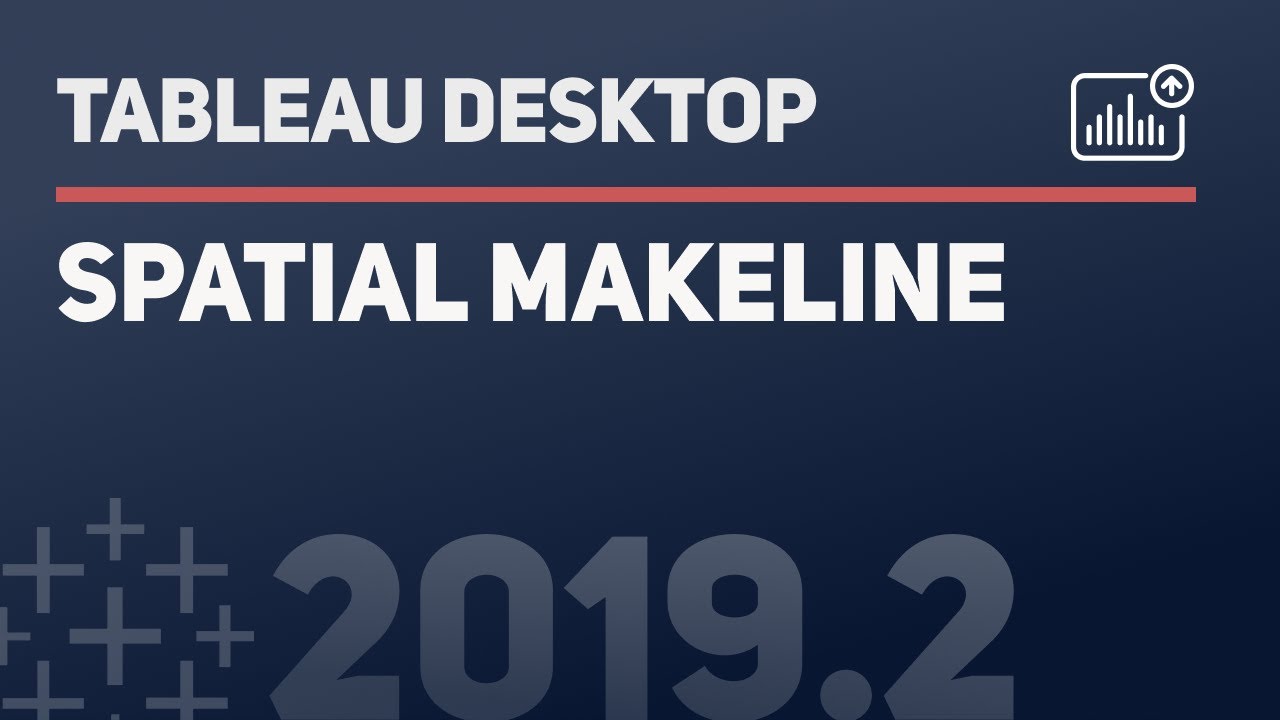 How to use the Makeline function in Tableau Desktop 2019.2 and newer