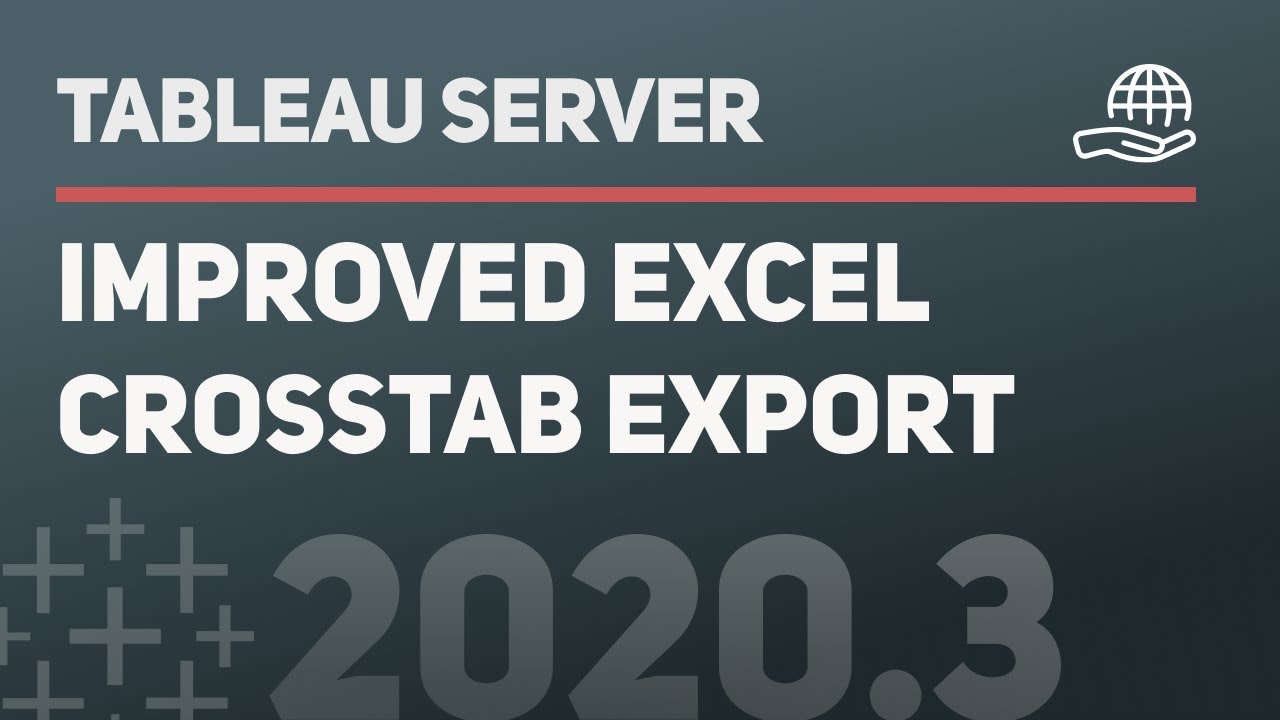 Improved Excel crosstab export