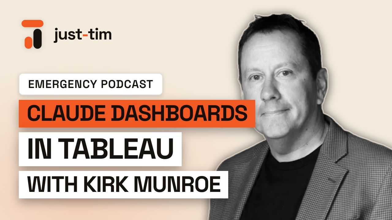 Tableau, Claude dashboards and the future of the BI developer role