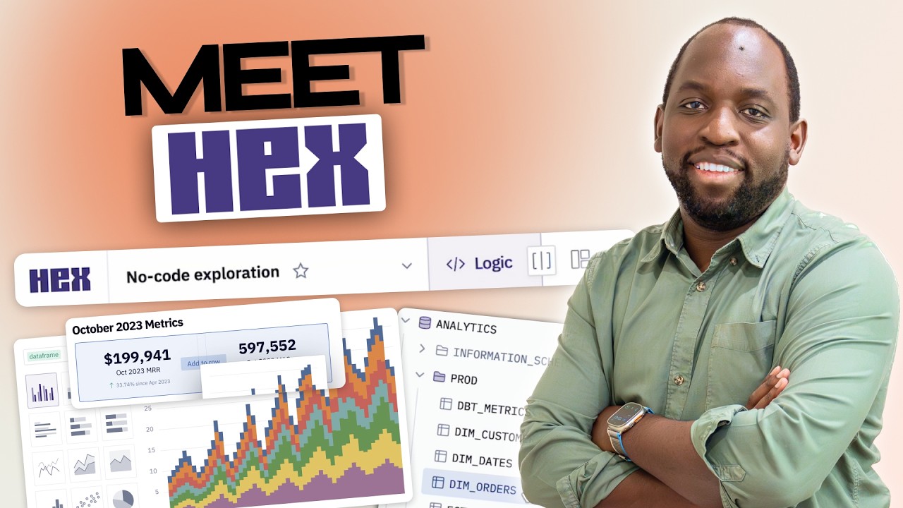Meet Hex, an AI-Powered Analytics Platform with Notebooks, Apps and more: featuring Rachel Herrera