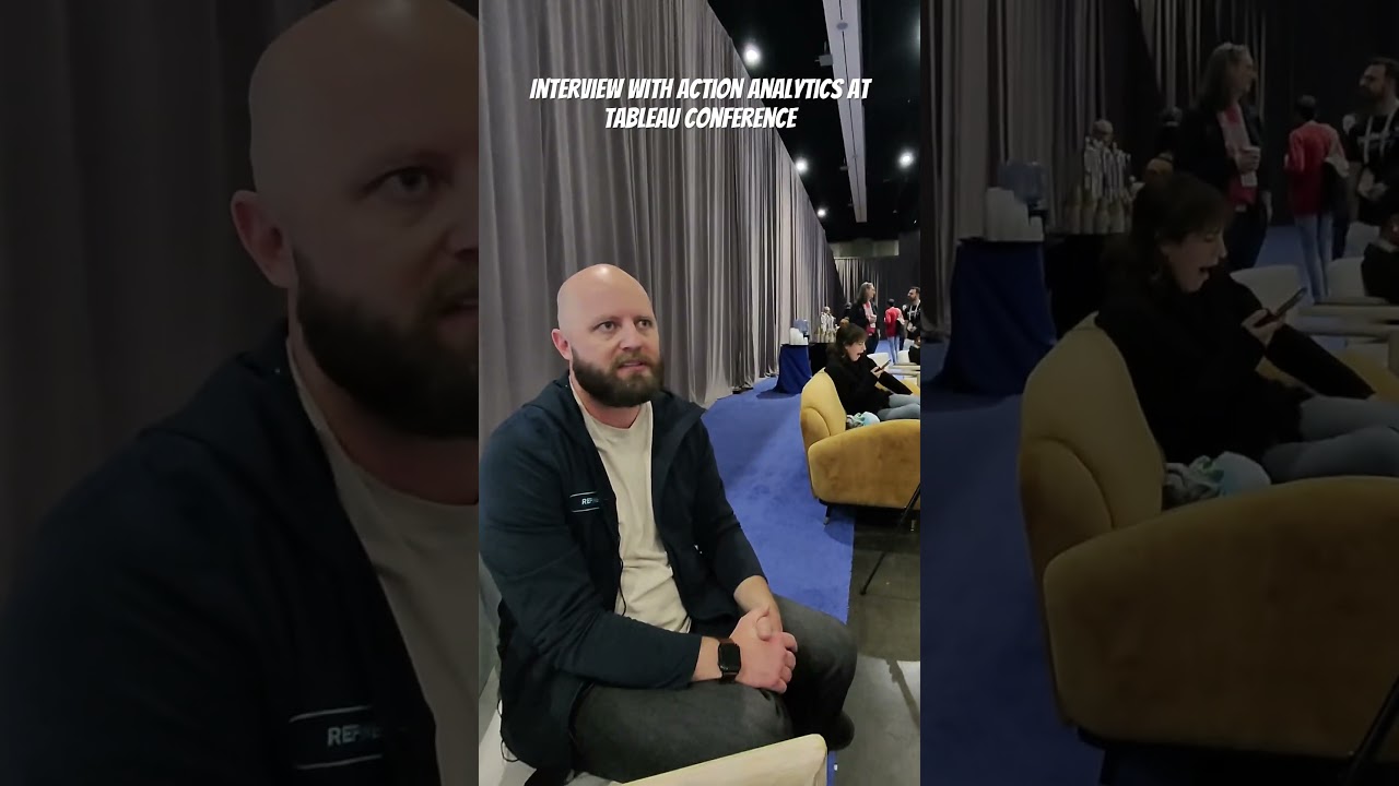 My experience at Tableau Conference with action analytics. #tc25 #tableau #salesforce
