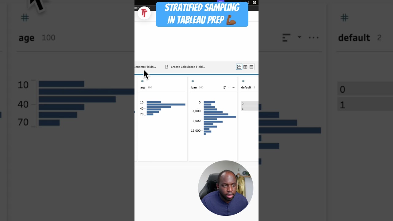 Stratified Sampling is now available in #Tableau Prep. #data #businessintelligence #analytics