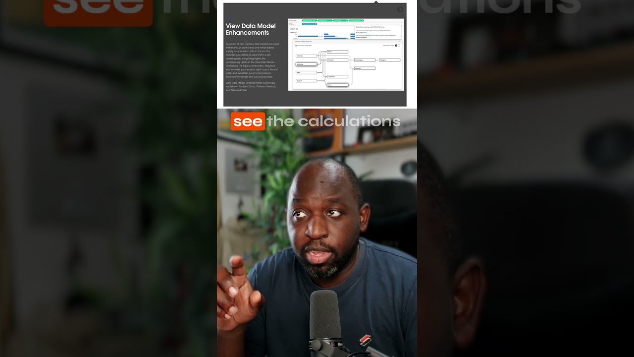 Tableau  View Data Model Enhancements  #dataanlysis #tableaudesktop #datamodelling
