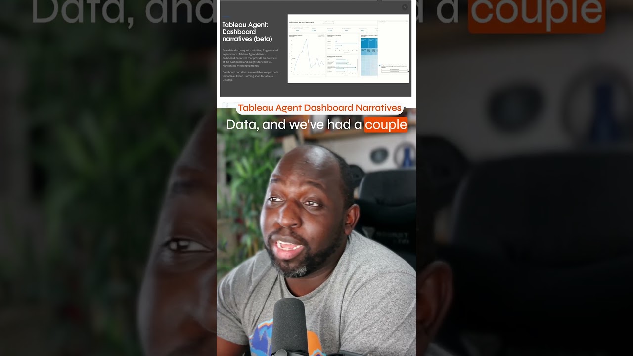 Tableau Agent Now Writes Dashboard Narratives for You #Tableau #TableauAI #TableauAgen