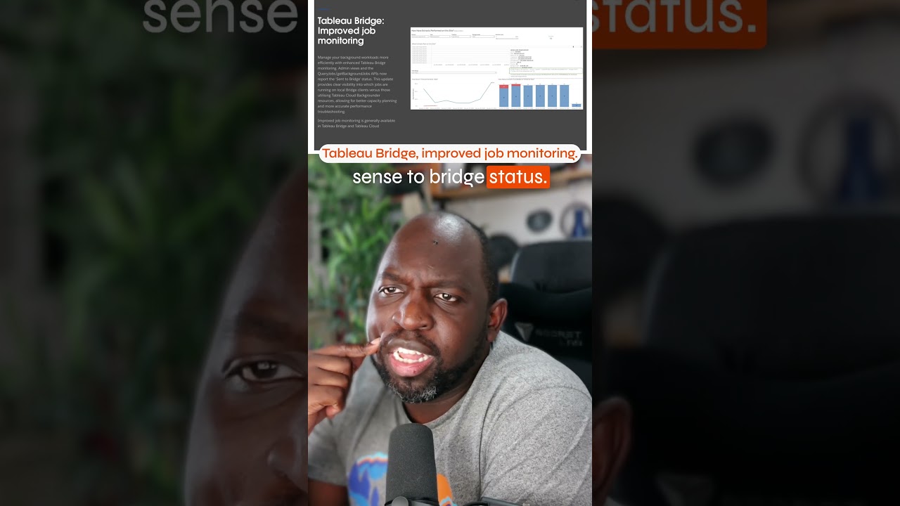 Tableau Bridge Job Monitoring Just Got More Transparent #Tableau #TableauBridge #TableauAdmin