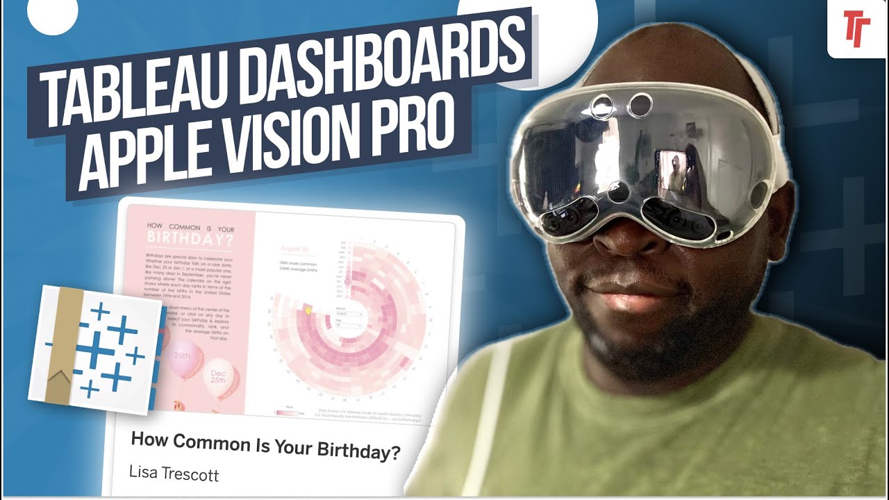 Tableau Dashboard in the Apple Vision Pro