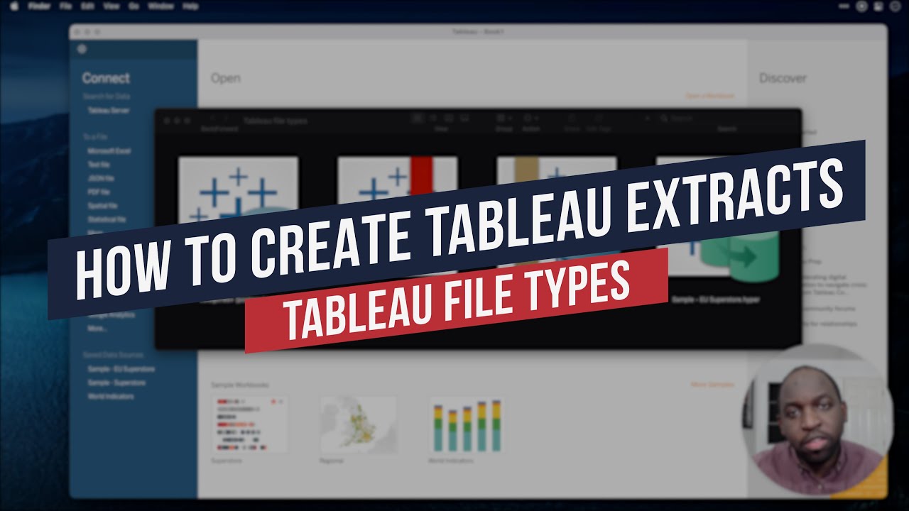 How to create and use Tableau Extracts