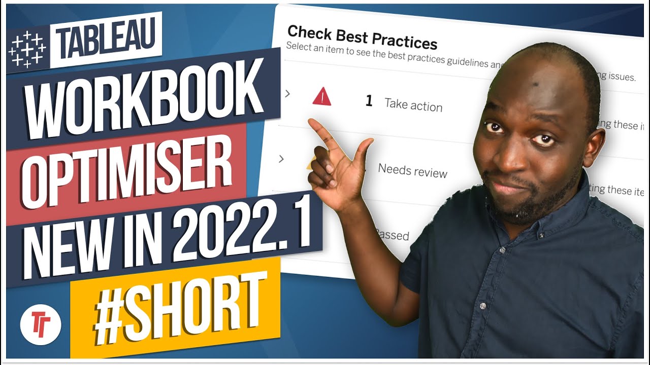 Tableau Workbook Optimiser in under a minute #Short