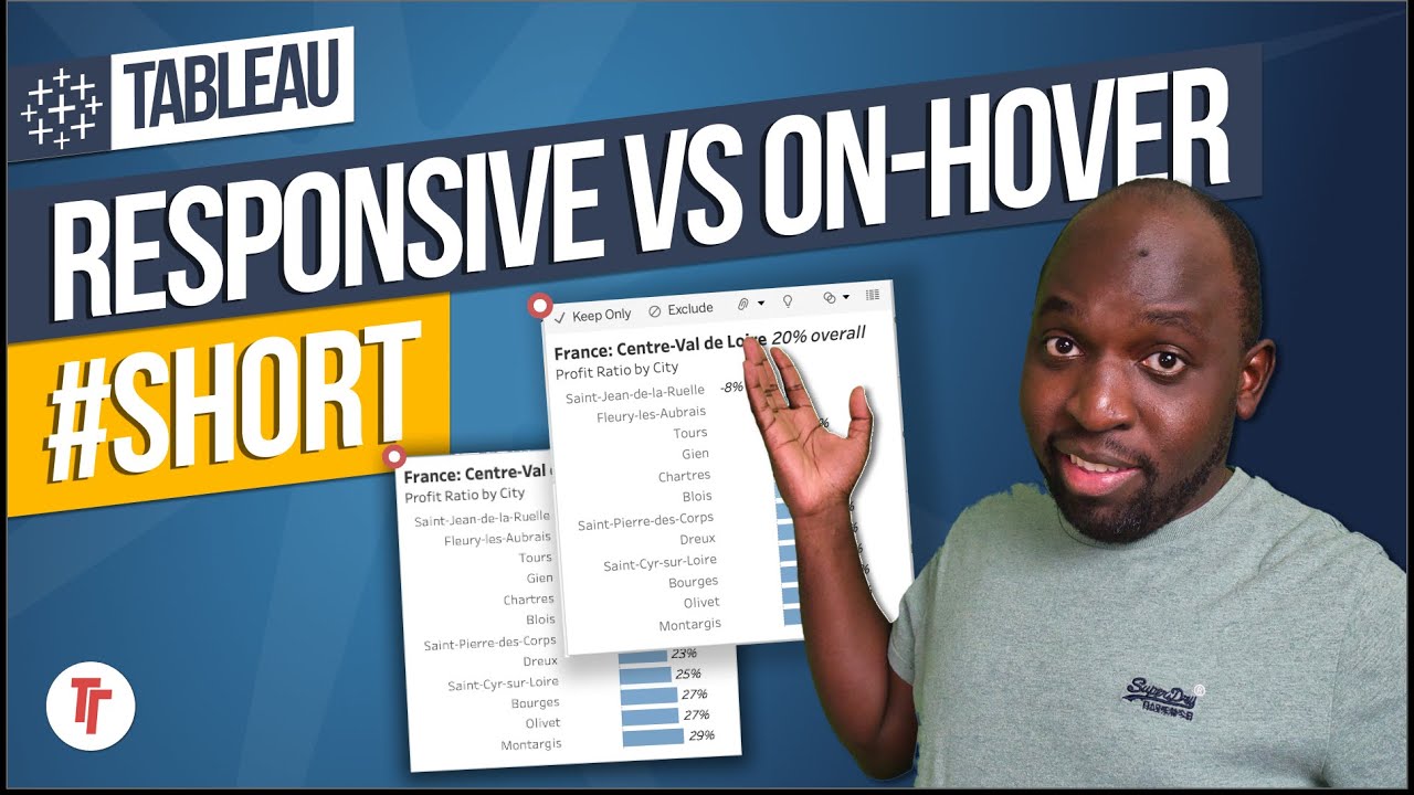 The difference between 'responsive' and 'On-Hover' tooltips in Tableau #SHORT