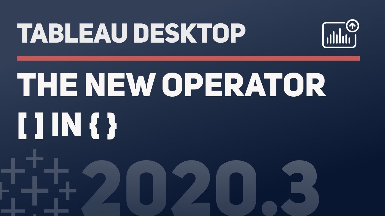 The IN operator