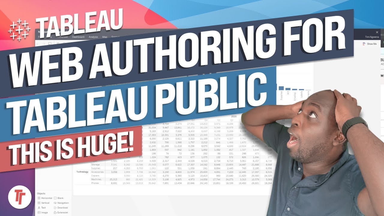Use Tableau Public in the browser for FREE! New in tableau 2021.1