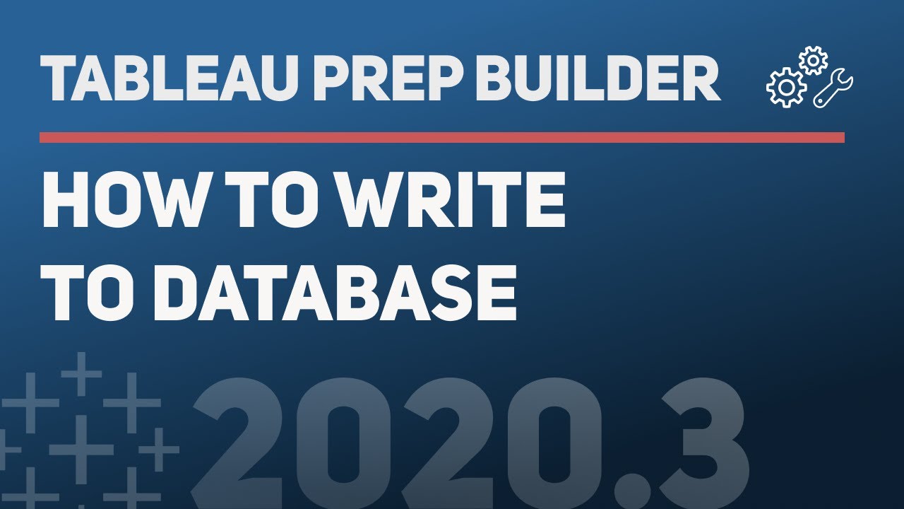How to write to a database